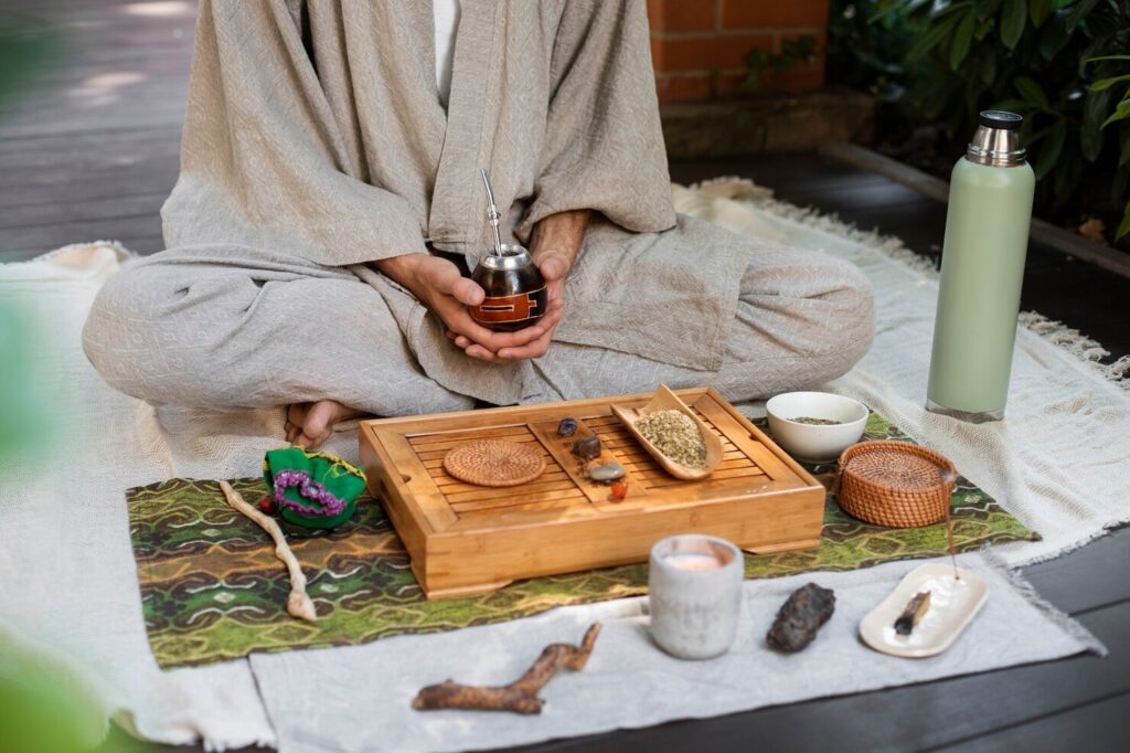 front-view-man-preparing-yerba-mate